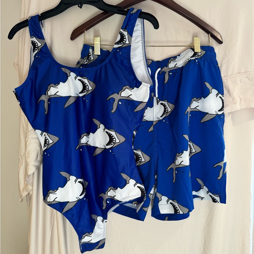 Shop Local KY couple’s matching bathing suits